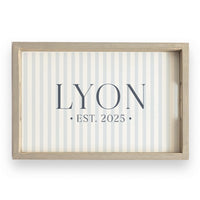 Established Last Name Serving Tray