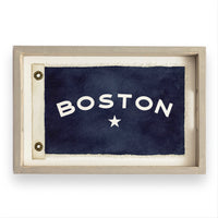 Vintage Flag Star Personalized Serving Tray