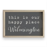 This Is Our Happy Place Personalized Serving Tray