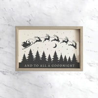 And To All A Goodnight Serving Tray