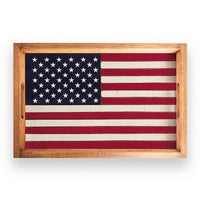 50 Stars Flag Serving Tray