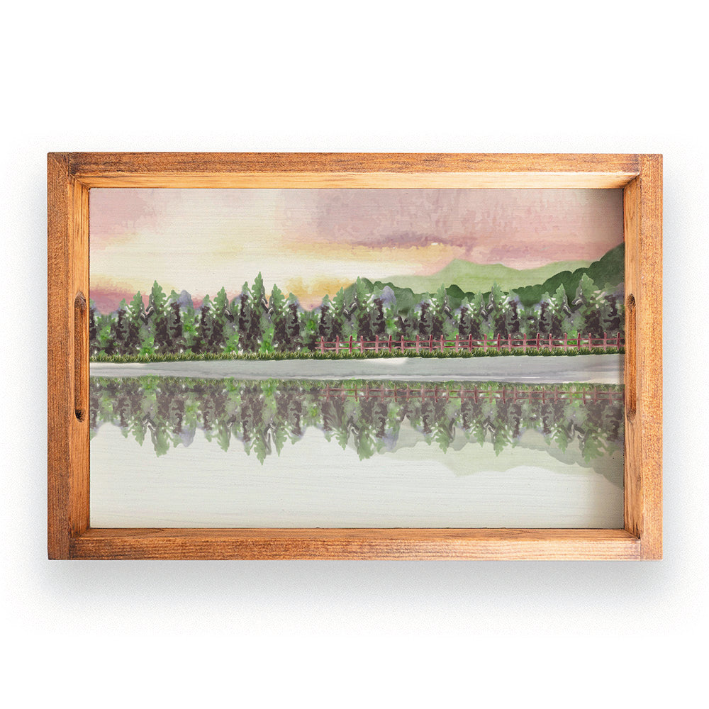 Lake Serving Tray