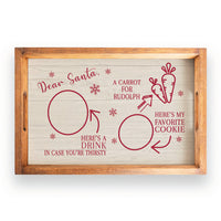 Dear Santa Serving Tray