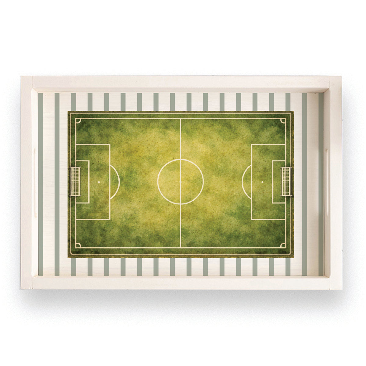 Soccer Field Serving Tray