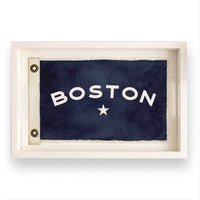 Vintage Flag Star Personalized Serving Tray