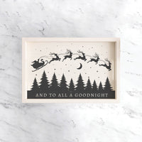 And To All A Goodnight Serving Tray