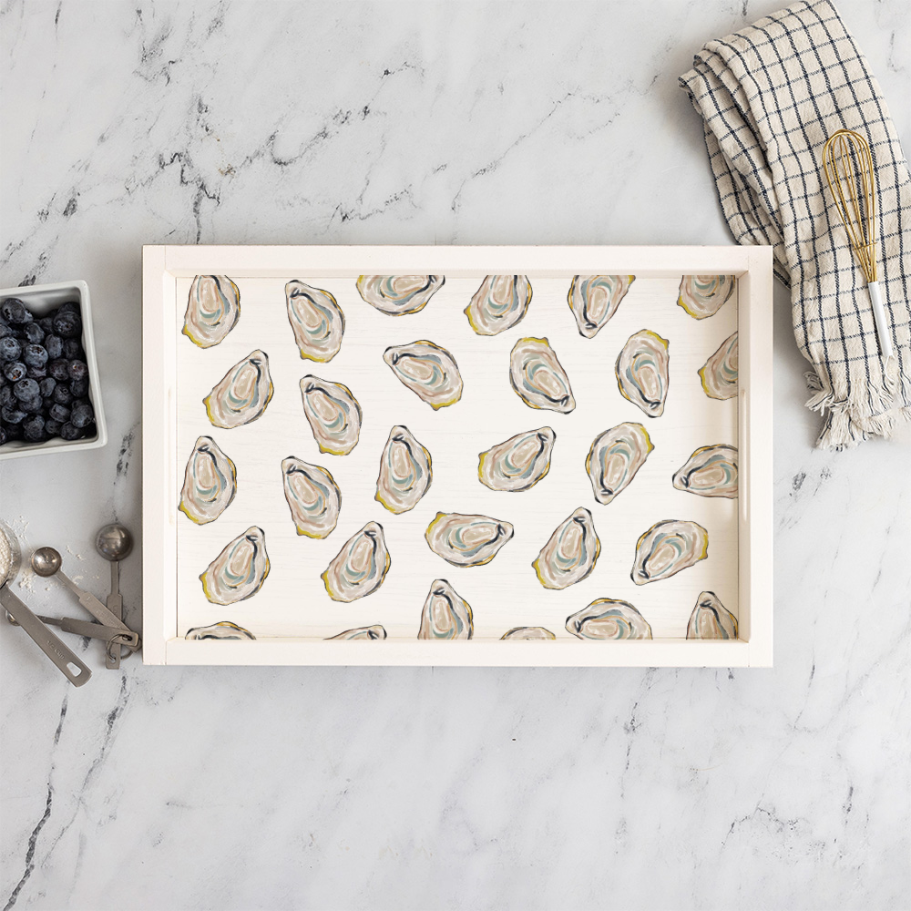Harbor Oysters Serving Tray