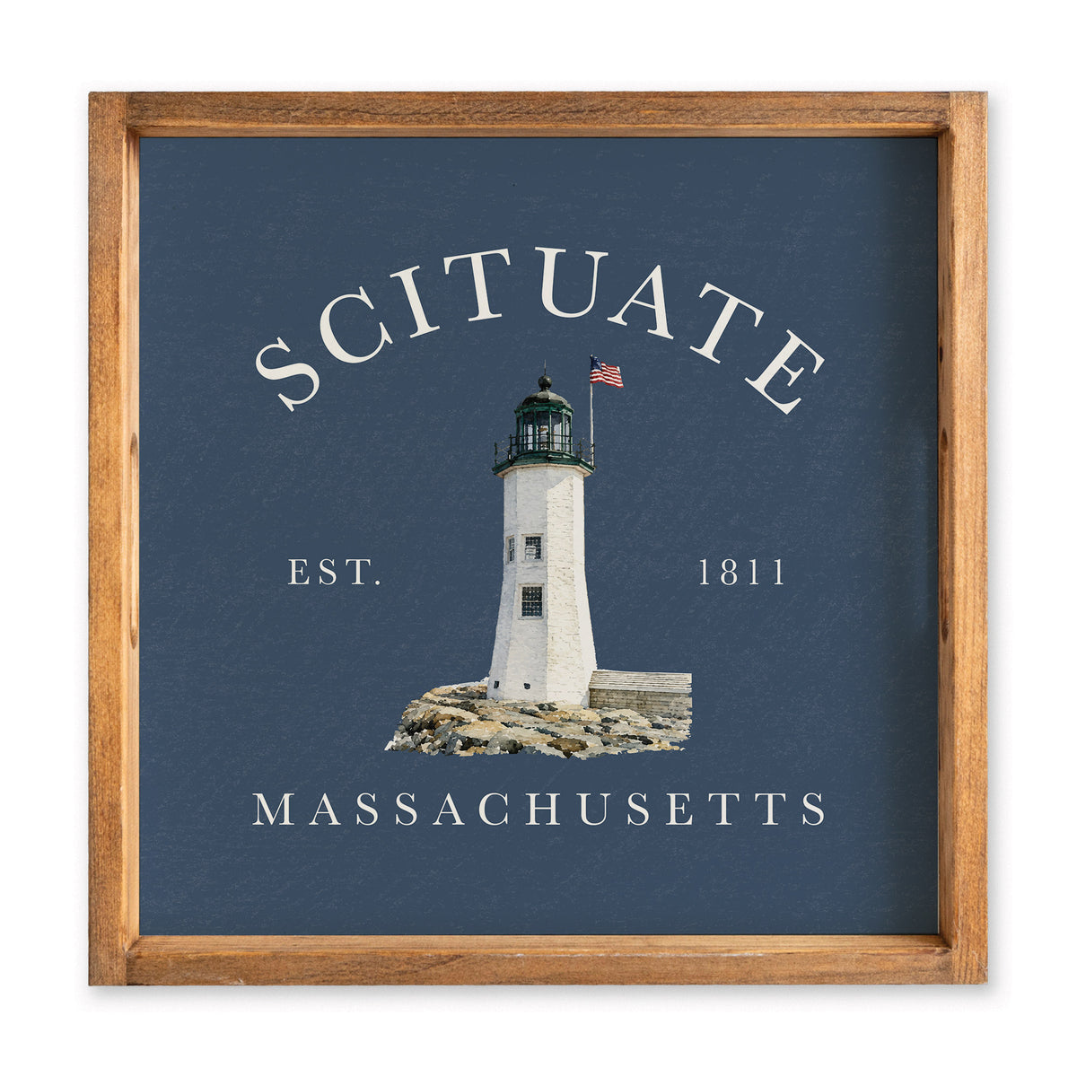 *Scituate Lighthouse Serving Tray