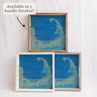 Cape Cod Chart Map Serving Tray
