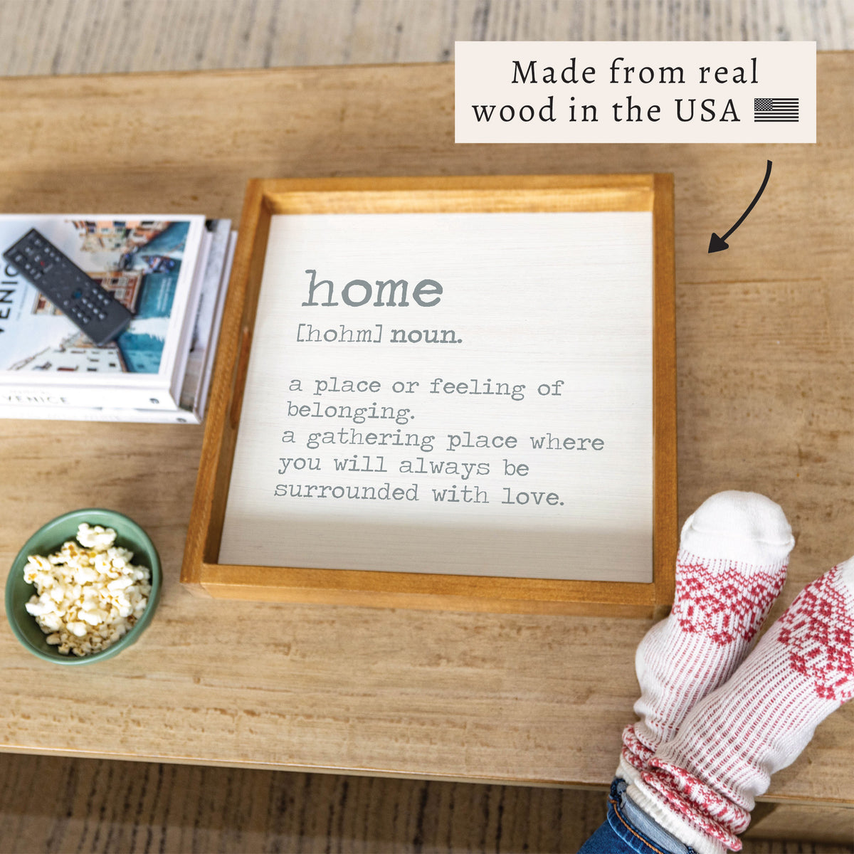 Home Definition Serving Tray
