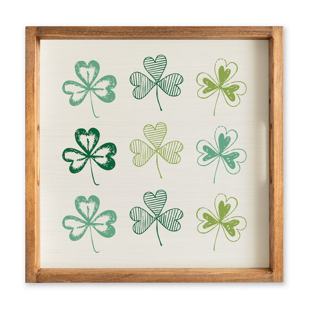 Shamrocks Serving Tray