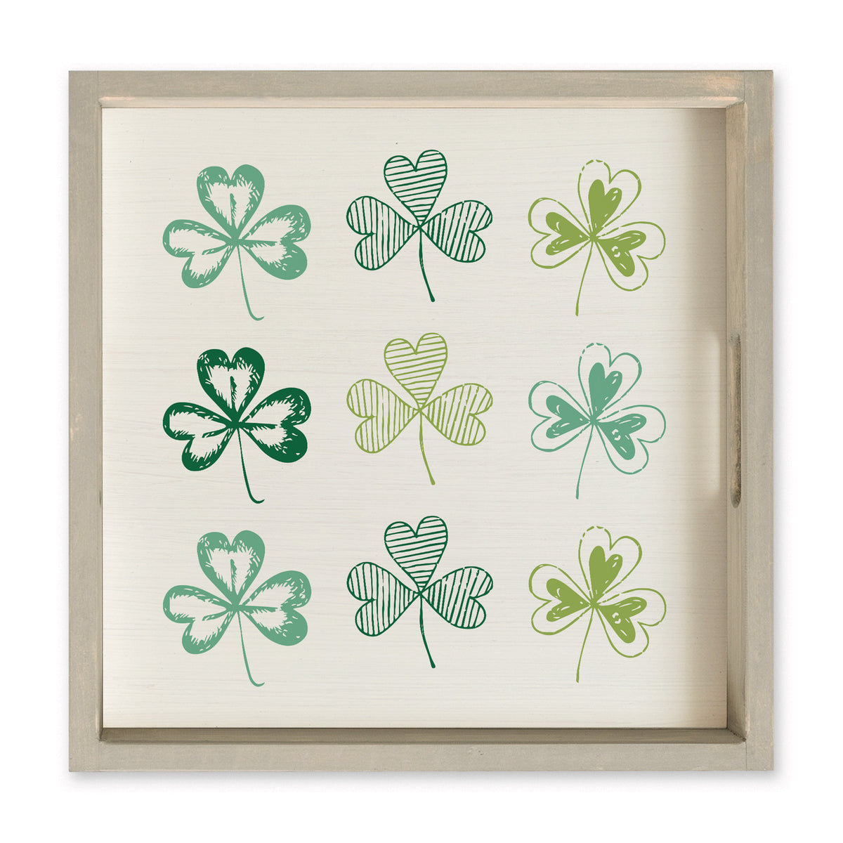 Shamrocks Serving Tray