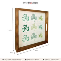 Shamrocks Serving Tray
