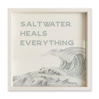 Saltwater Heals Everything Serving Tray