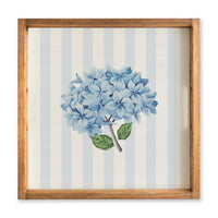 Blooming Hydrangea Rustic Marlin Serving Tray