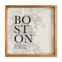 Boston City Grid Serving Tray