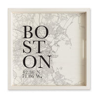 Boston City Grid Serving Tray