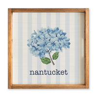 Blooming Hydrangea Personalized Serving Tray