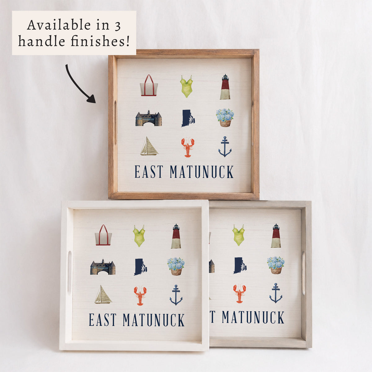 Rhode ISL And Icons Personalized Serving Tray