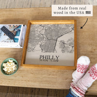Philly City Grid Serving Tray