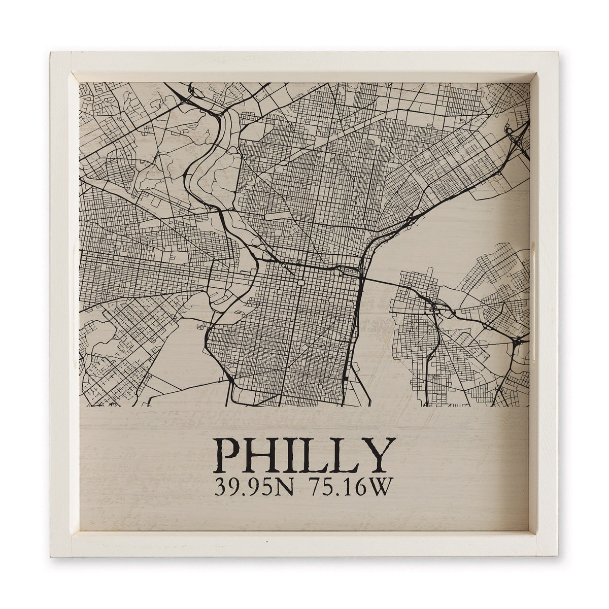 Philly City Grid Serving Tray