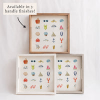 Beach Icons Serving Tray