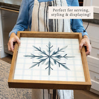 Snowflake Serving Tray