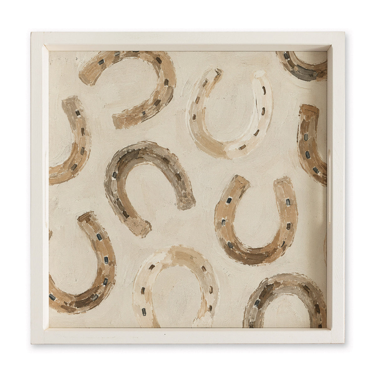 Horseshoe Pattern Serving Tray