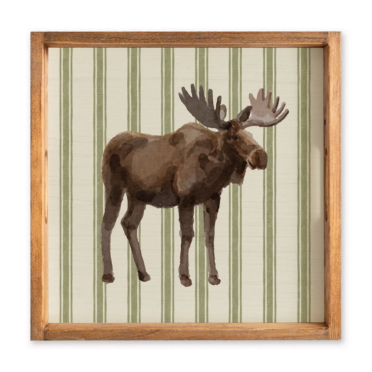 Moose Stripe Serving Tray