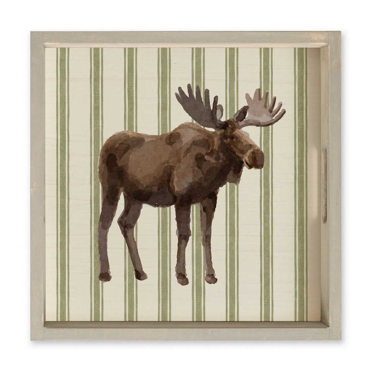 Moose Stripe Serving Tray