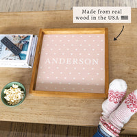 Hearts Personalized Serving Tray