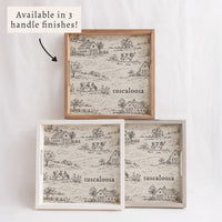Farm Sketch Personalized Serving Tray