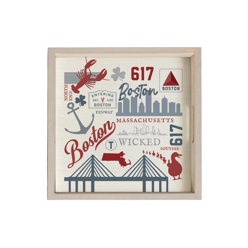 Boston All Things Serving Tray
