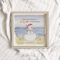 Have a Beachy Little Christmas Wooden Serving Tray