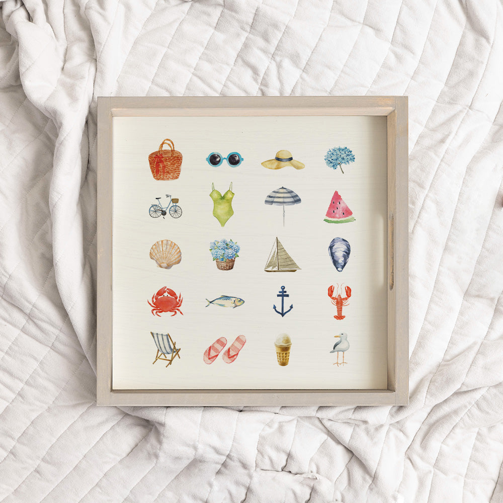 Favorite Summer Things Serving Tray