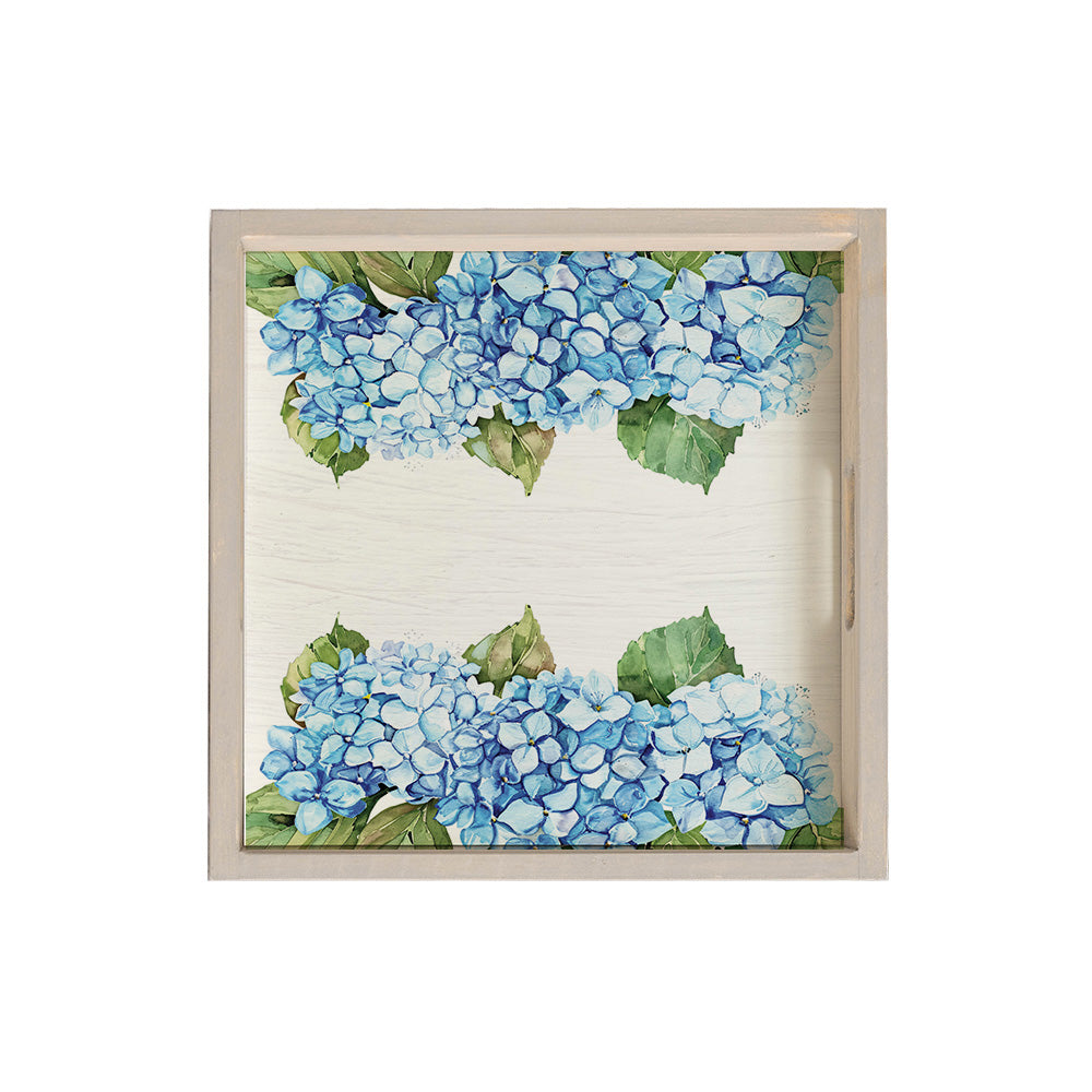 Hydrangea Bloom Tray Serving Tray