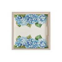 Hydrangea Bloom Tray Serving Tray