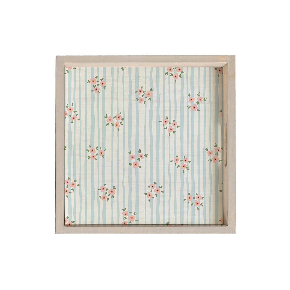 Blush Bloom Serving Tray