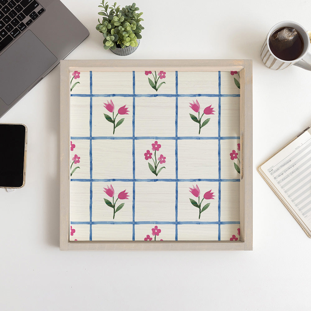 Garden Grid Tray Serving Tray