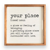 Your Special Place Personalized Serving Tray