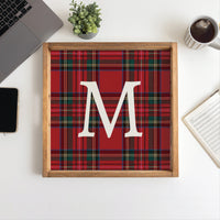Classic Tartan Personalized Serving Tray