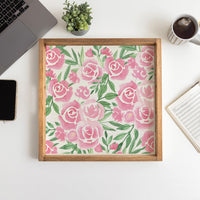 Roses Serving Tray