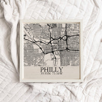 Philly City Grid Serving Tray