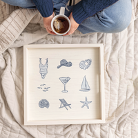 Coastal Icon Serving Tray