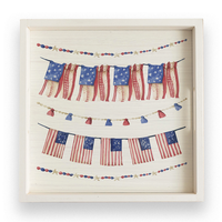 Americana Banners Serving Tray