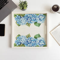 Hydrangea Bloom Tray Serving Tray