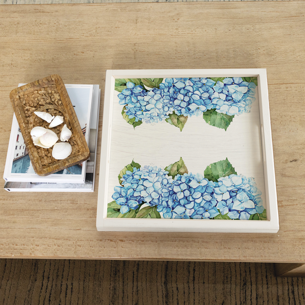 Hydrangea Bloom Tray Serving Tray