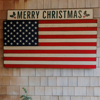 Merry Christmas Barnwood Sign