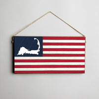 Cape Cod Flag Twine Sign