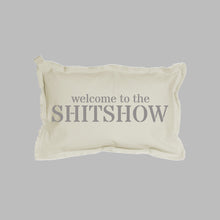 Load image into Gallery viewer, Welcome To The Shitshow Lumbar Pillow
